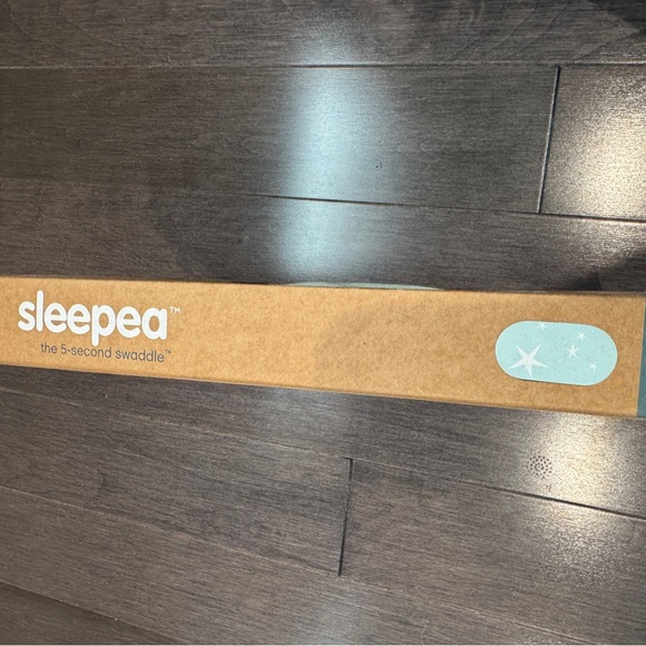 NWT Happiest Baby Snoo Sleepea Swaddle Size Large 4-6M 18-26lbs - Green Star - Picture 5 of 5